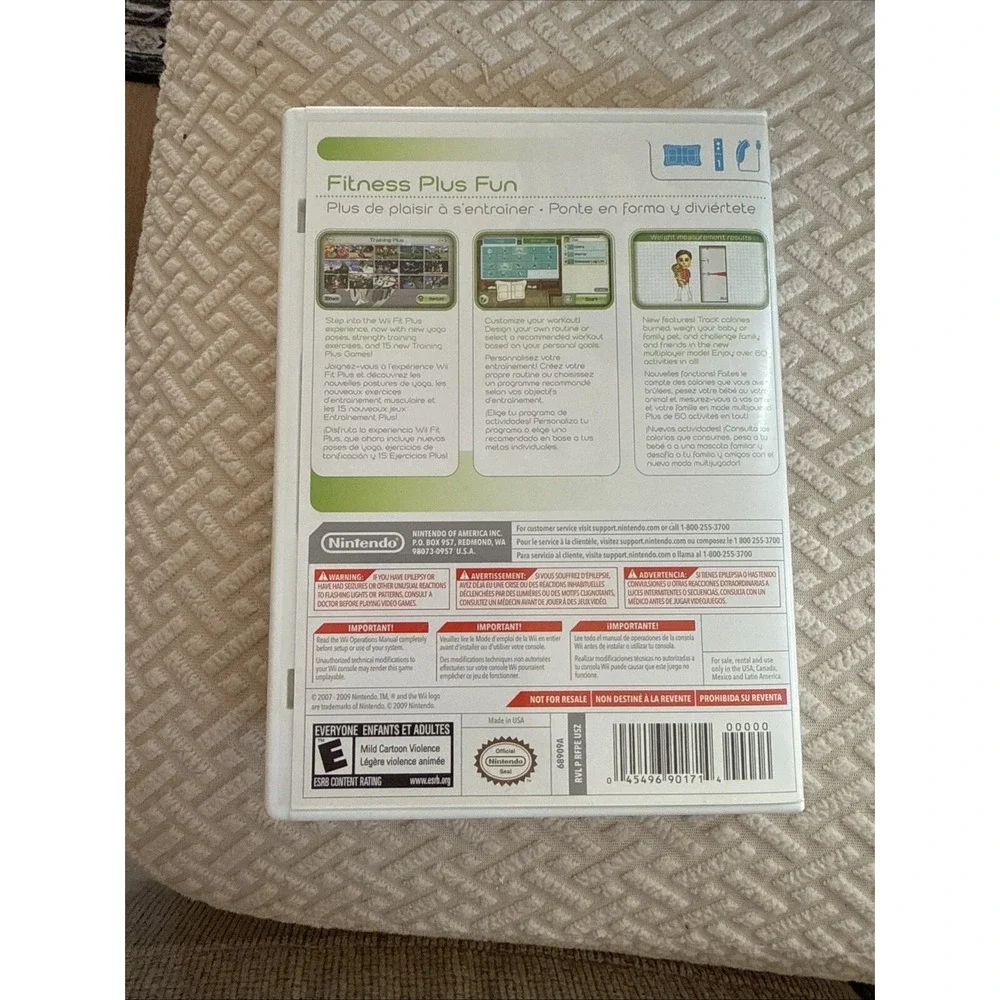 Wii Fit Plus‎ (Wii, 2009) CIB